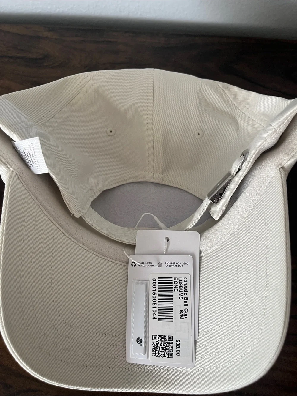 Classic Lululemon Baseball Cap in Bone
